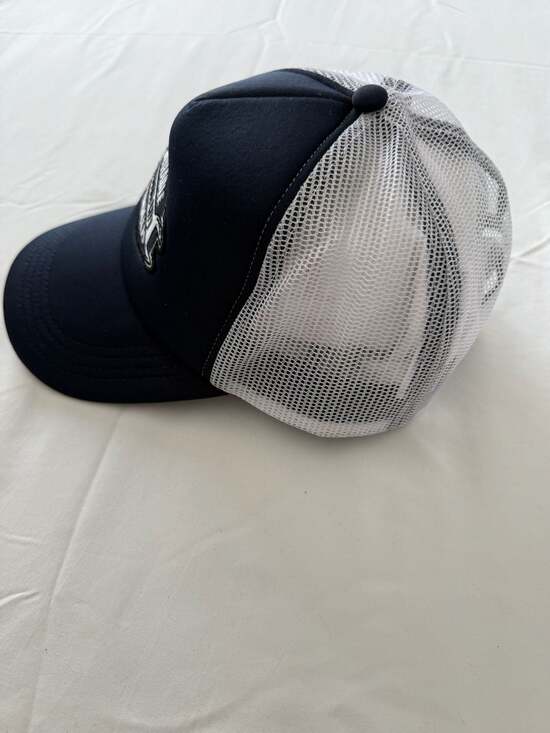 Old Navy Durable Motor City Products Graphic Trucker Hat Mesh Snapback - Picture 2 of 7